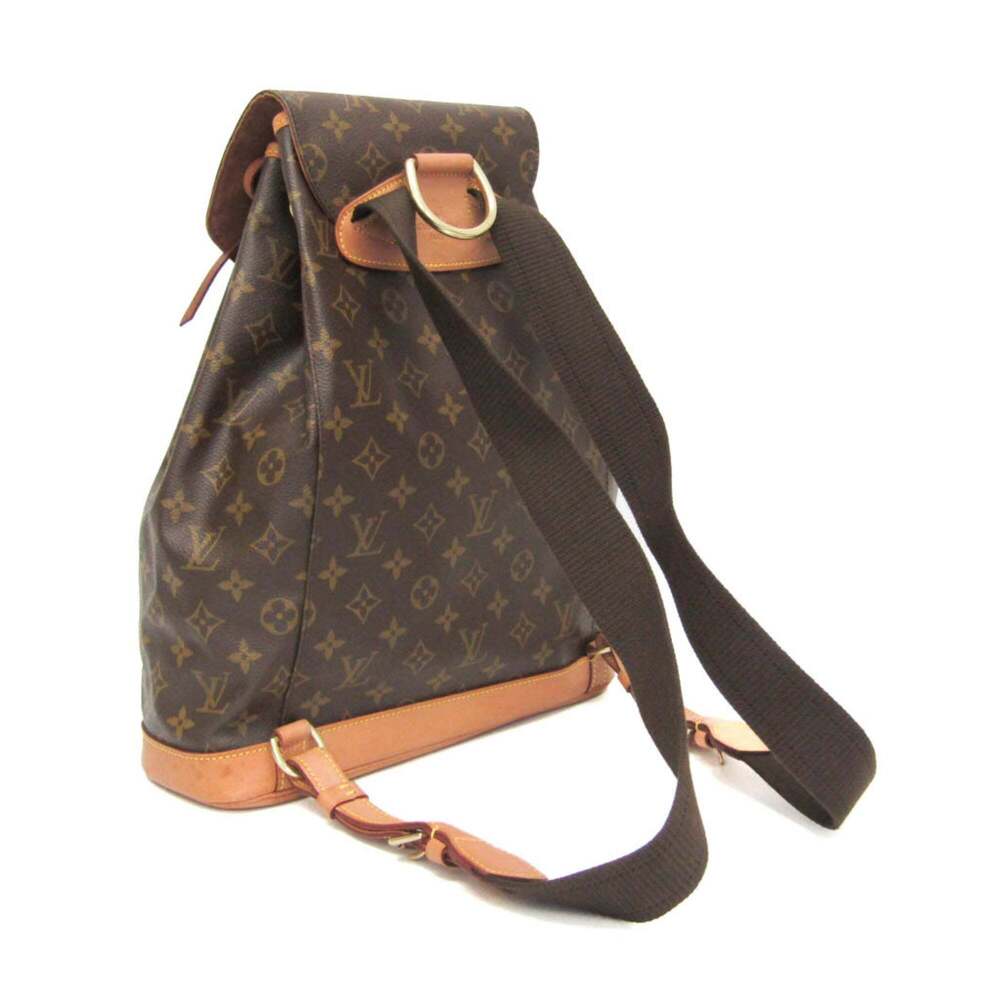 LOUIS VUITTON Brown Monogram Backpack - Picture 2 of 14